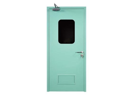 購入 鋼製 クリーンルーム スイング ドア モジュール式 密閉 ドア 病院 online manufacture