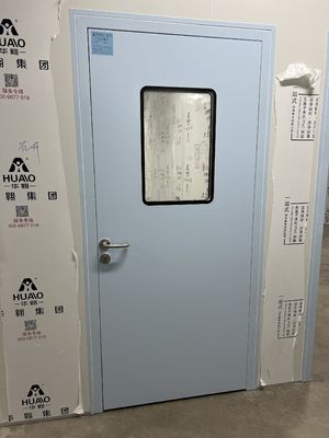 購入 単開式医療クリーンルーム ドア 病院 部屋 鋼鉄 ドア サイズ 調整可能 online manufacture