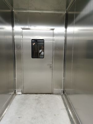 購入 GMP 304 ステンレス スチール クリーンルーム ドア メタル スイング 入口 ドア 病院用 online manufacture