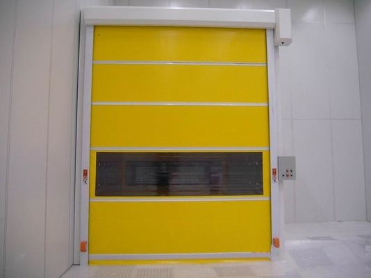 購入 倉庫 PVC 急速回転ドア 防塵 産業用ローラーシャッター ドア online manufacture