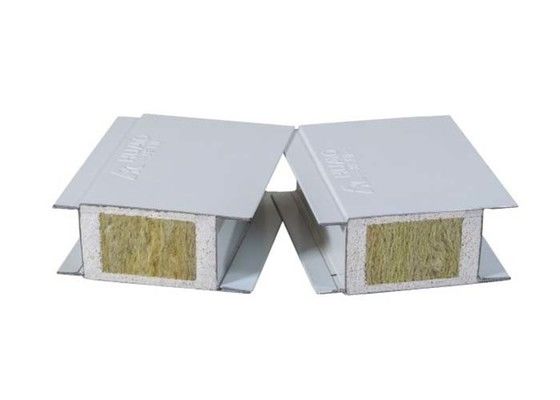 購入 耐火性 MGO 岩毛パネル 絶縁材料 板 岩毛サンドイッチパネル 絶縁植物 鉱物 清掃室の構造用羊毛 online manufacture