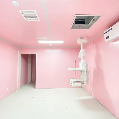 防火機械製 クリーンルームサンドイッチパネル 岩毛サンドイッチパネル